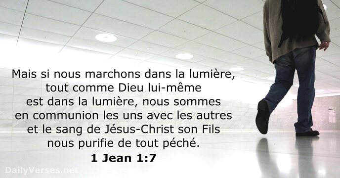 1 Jean 1:7