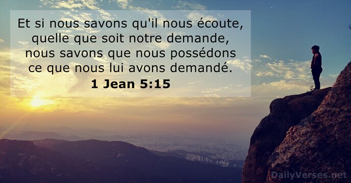 1 Jean 5:15