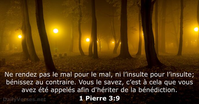 1 Pierre 3:9