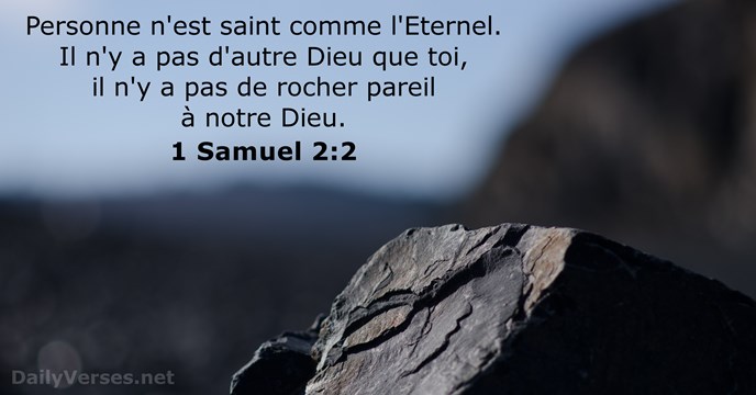 1 Samuel 2:2