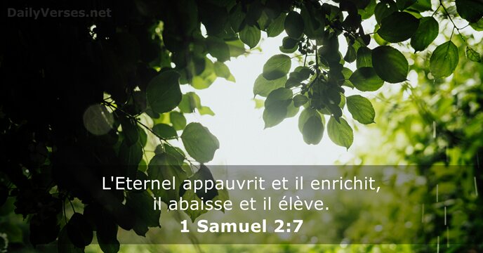 1 Samuel 2:7