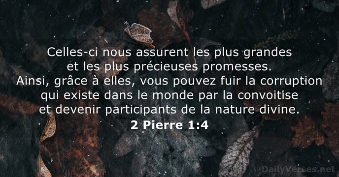 2 Pierre 1:4