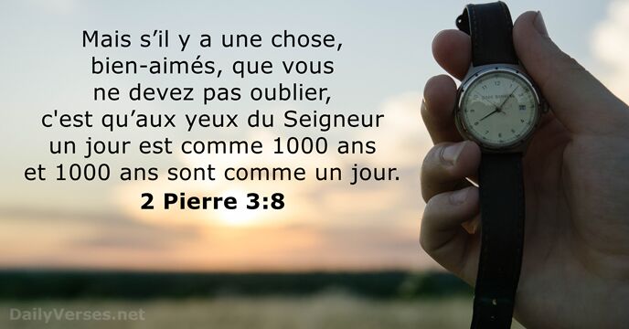 2 Pierre 3:8