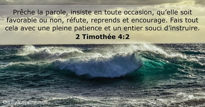 2 Timothée 4:2