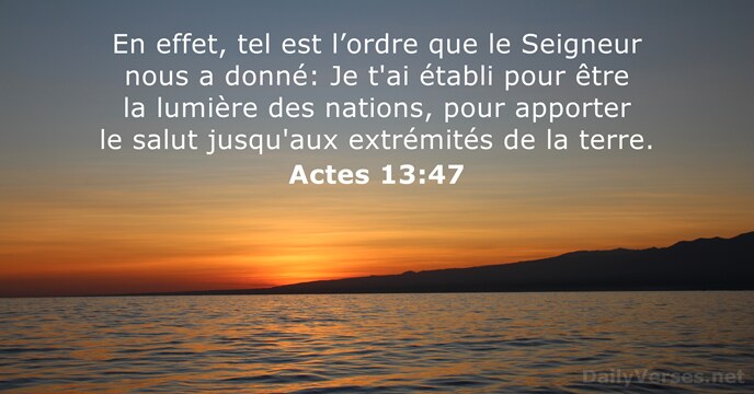 Actes 13:47