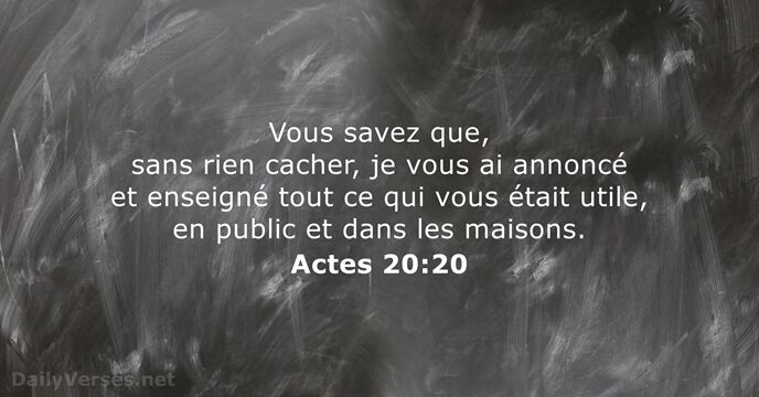Actes 20:20
