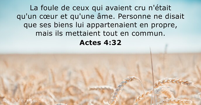 Actes 4:32