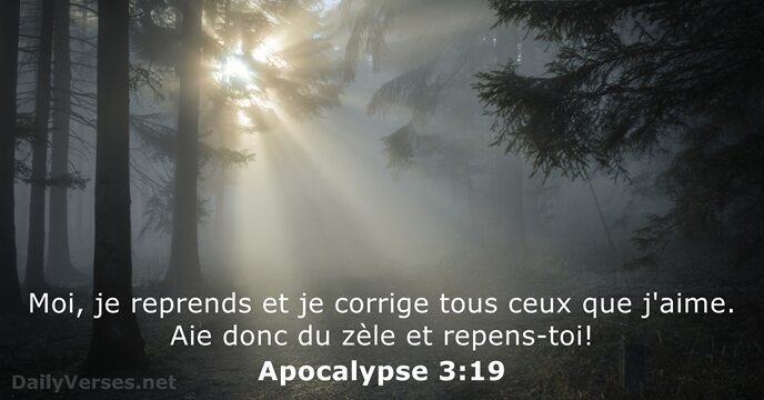 Apocalypse 3:19