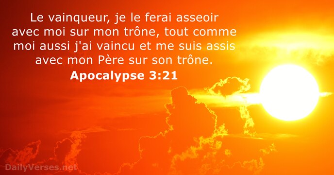 Apocalypse 3:21