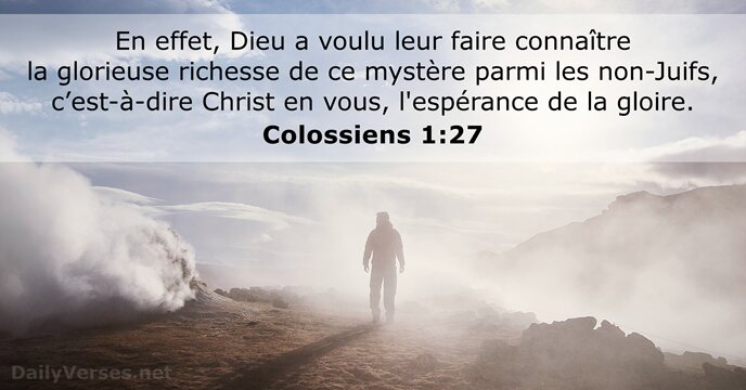 Colossiens 1:27