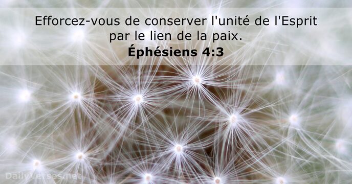 Éphésiens 4:3