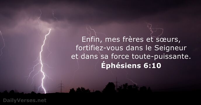 Éphésiens 6:10