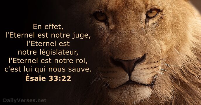 Ésaïe 33:22