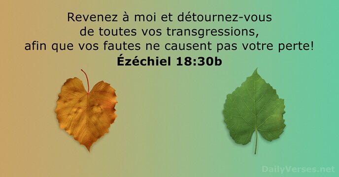 Ézéchiel 18:30b