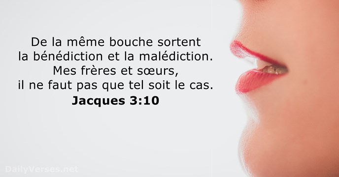 Jacques 3:10
