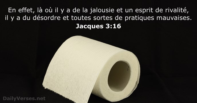 Jacques 3:16