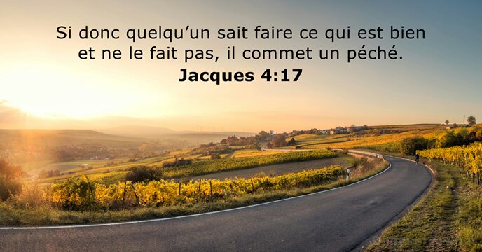 Jacques 4:17