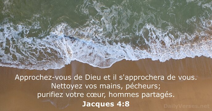 Jacques 4:8