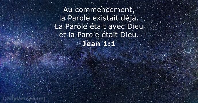Jean 1:1