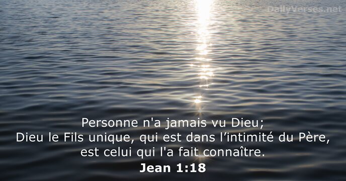 Jean 1:18