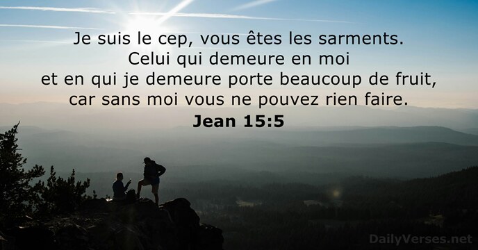 Jean 15:5