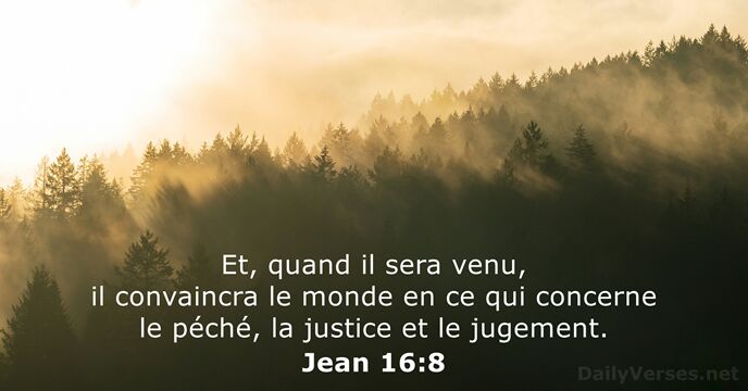 Jean 16:8