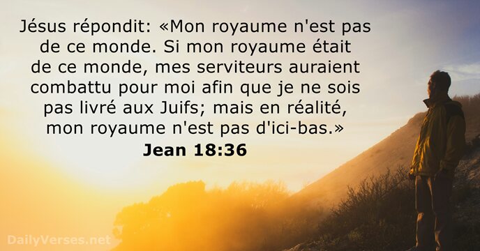 Jean 18:36