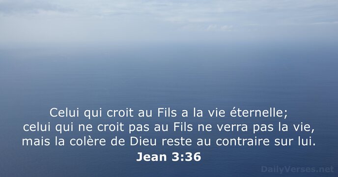 Jean 3:36