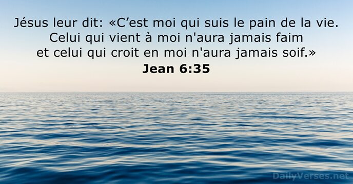 Jean 6:35