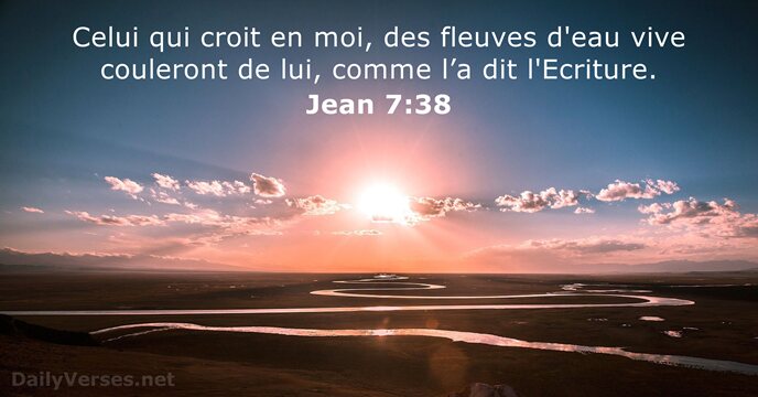 Jean 7:38