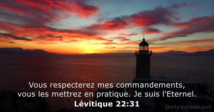 Lévitique 22:31
