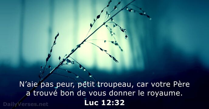 Luc 12:32