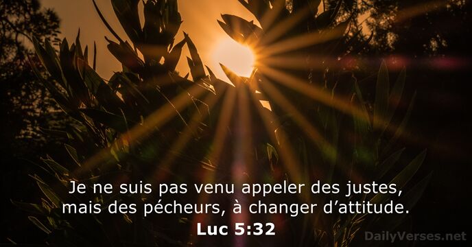 Luc 5:32
