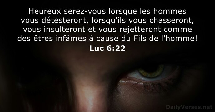 Luc 6:22