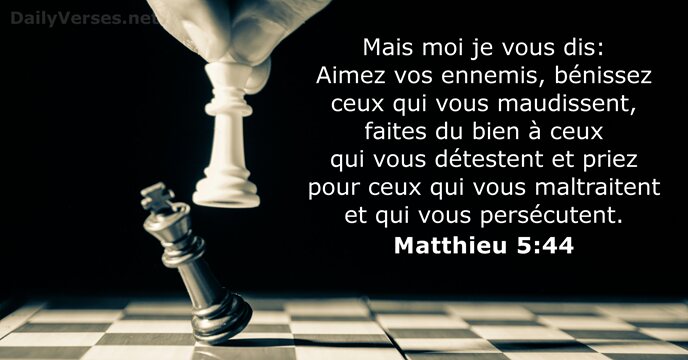 Matthieu 5:44