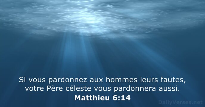 Matthieu 6:14