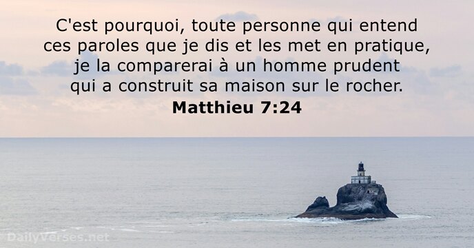 Matthieu 7:24