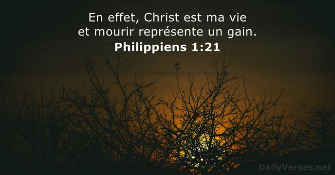 Philippiens 1:21