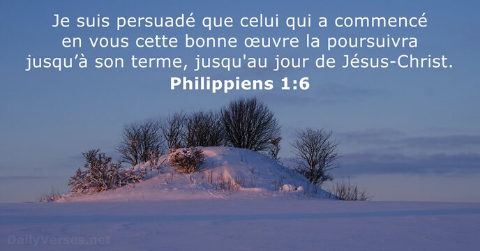 Philippiens 1:6