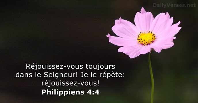 Philippiens 4:4