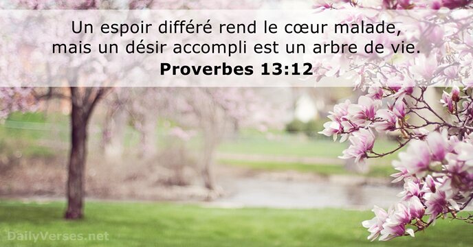 Proverbes 13:12