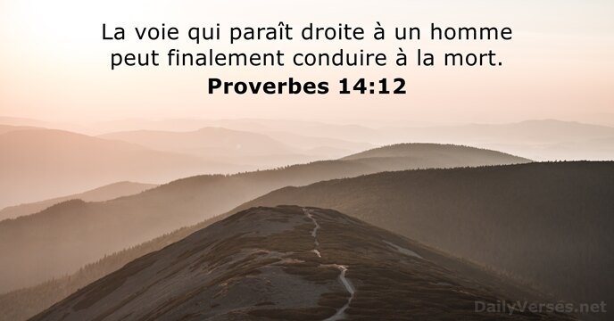 Proverbes 14:12