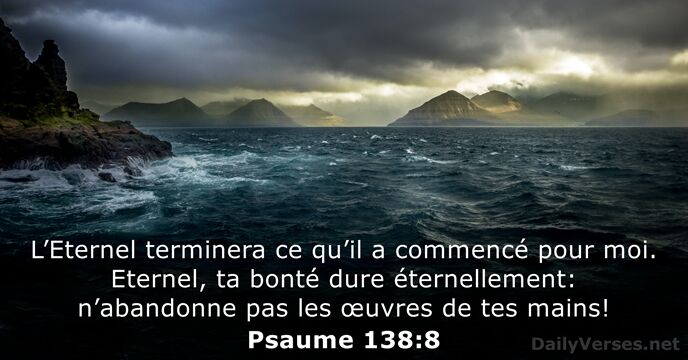 Psaume 138:8