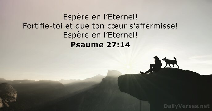 Psaume 27:14