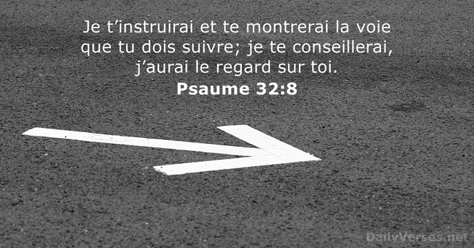 Psaume 32:8