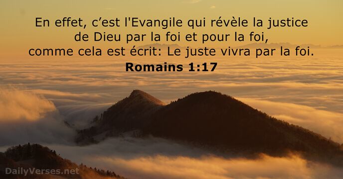 Romains 1:17