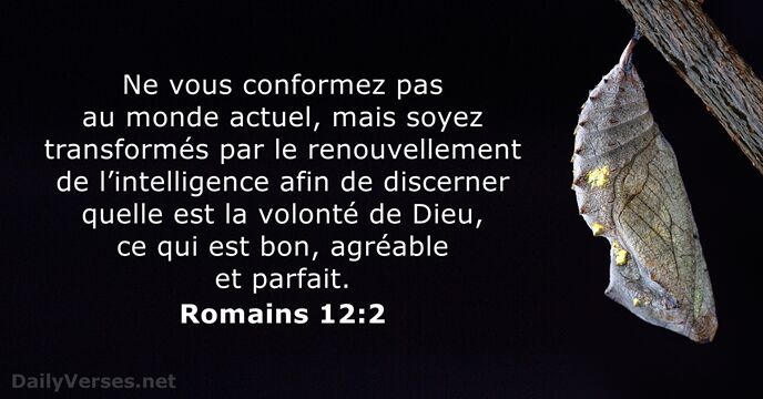 Romains 12:2