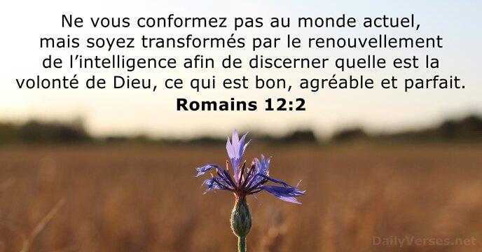 Romains 12:2