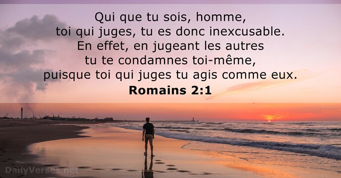 Romains 2:1