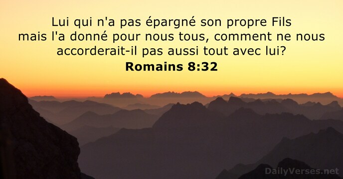 Romains 8:32